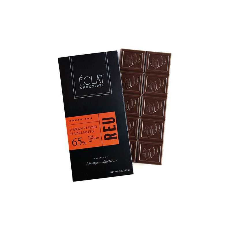 Eclat Chocolate Caramelized Hazelnut Bar