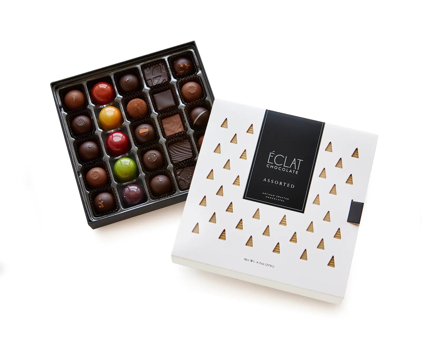 25-Piece Winter Wonderland Holiday Chocolate Collection – Éclat
