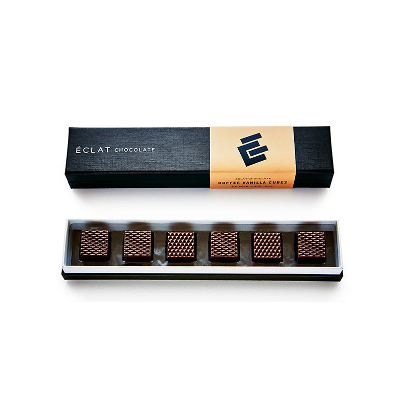Eclat Coffee Vanilla Cubes – 6pc Box