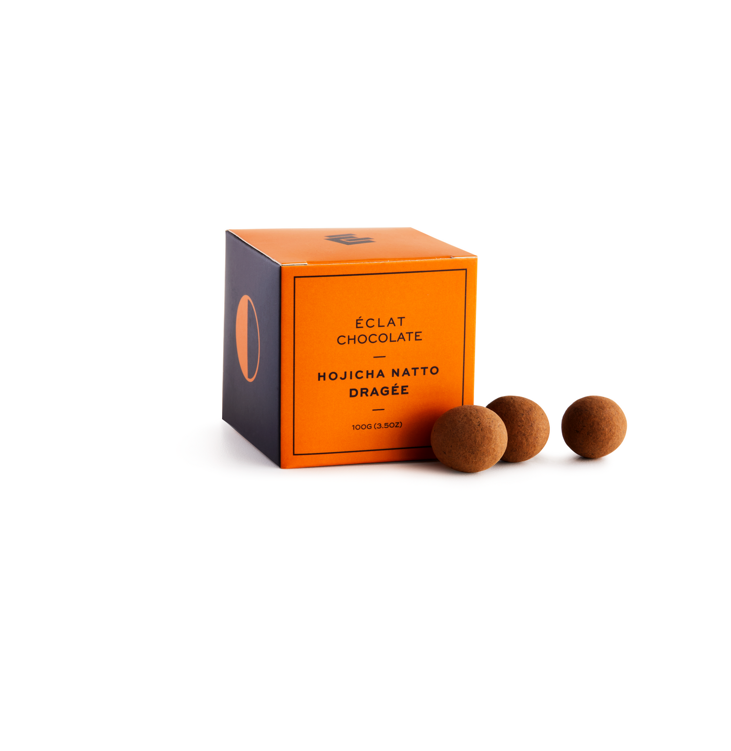 Hojicha Natto Chocolate Dragées