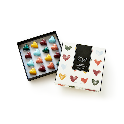 16-Piece Chocolate Hearts Collection – Luxury Mother's Day Gift