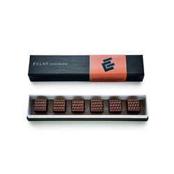 6-piece Bourbon Pecan Chocolate Cubes