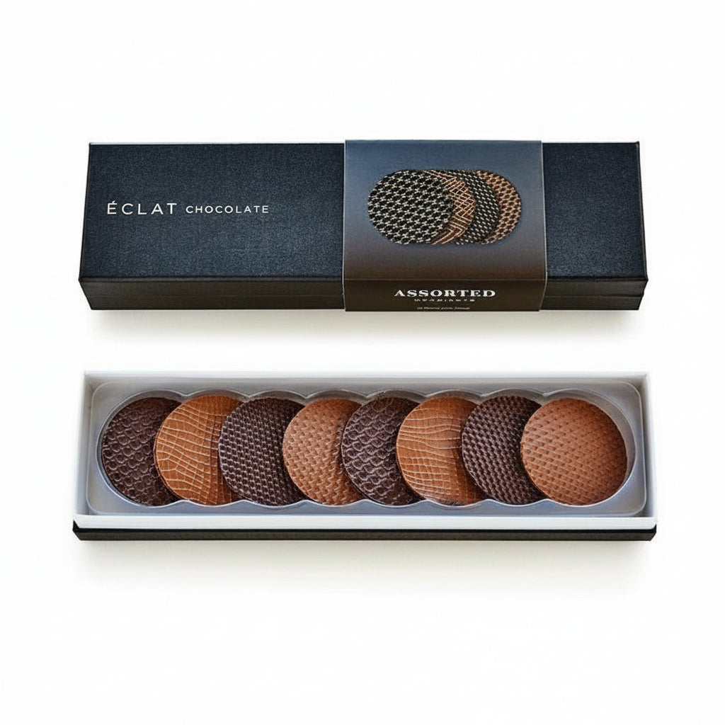 Assorted Chocolate Mondiants™ | Ultrathin Artisan Medallions