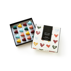 16-Piece Chocolate Hearts Collection – Luxury Mother's Day Gift