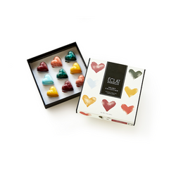9-Piece Chocolate Hearts Collection – Mother's Day Gift Set