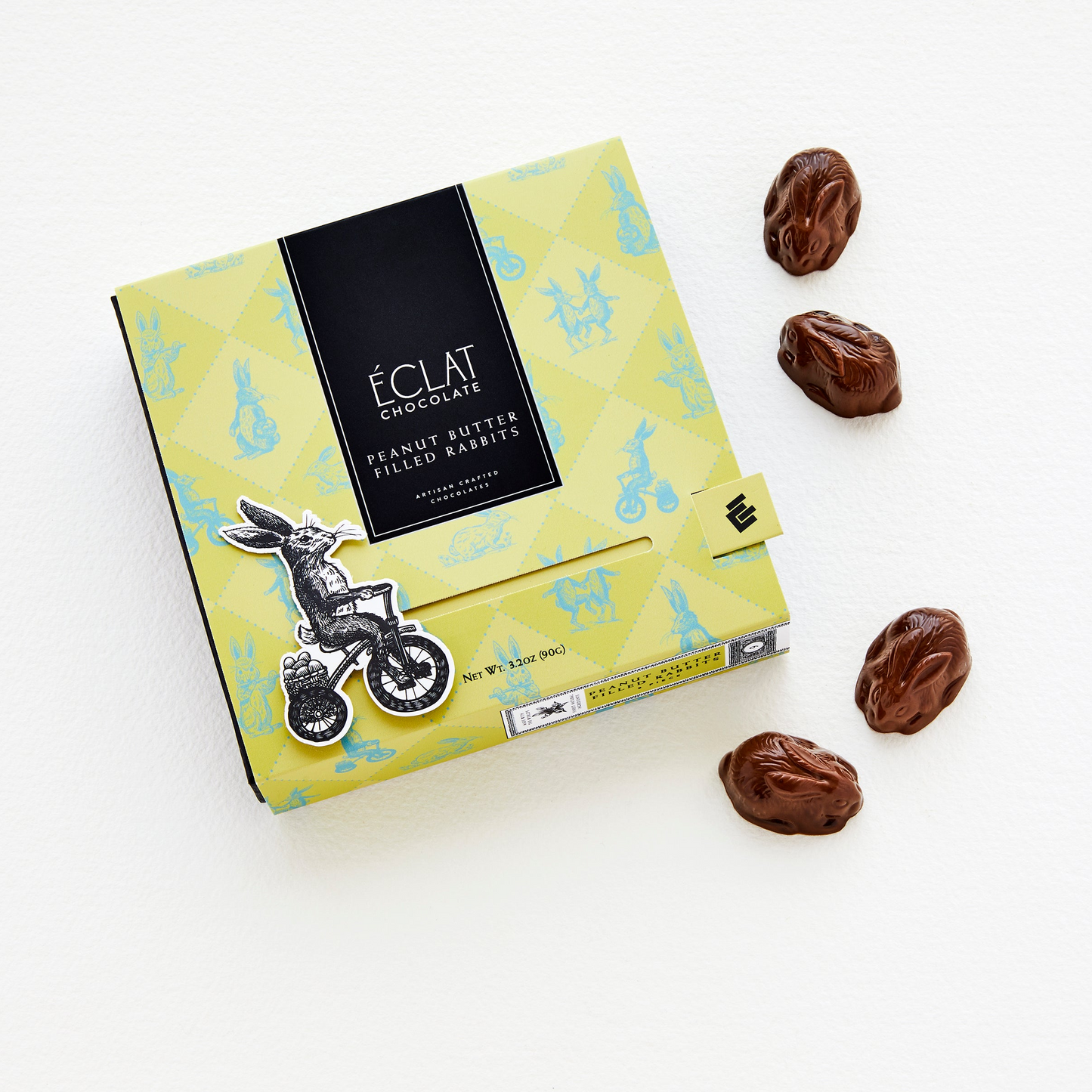 16-piece Peanut Butter Chocolate Rabbits