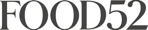 Text 'FOOD52' in a stylized font on a black background
