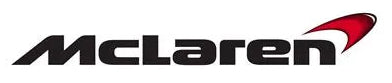 McLaren logo on a white background