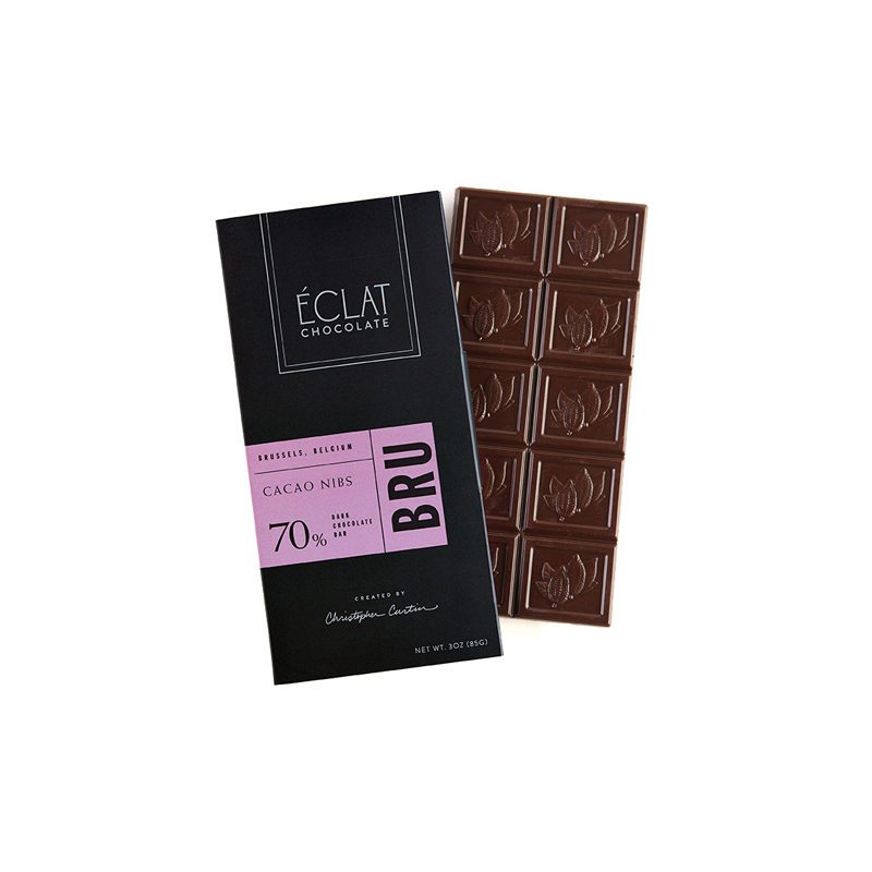 Eclat Chocolate Cocoa Nibs Bar