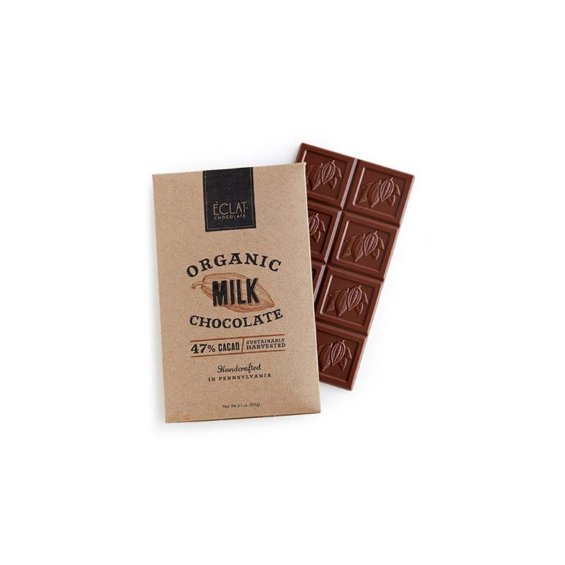Most Popular Cacao Organic Milk Chocolate Bar Clat Chocolate